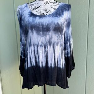 O’Neil blue long sleeve top size XL